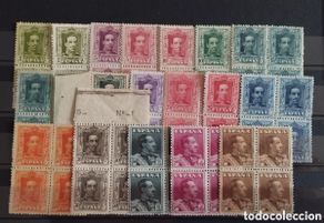Stamps: España. 1922. Alfonso XIII. Edifil 310/310A/323, 315A y B y 317A. Nuevos **/o